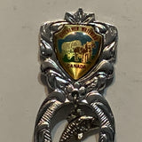 Kitchener Wateroo Canada Horse wagon Ontario Collectable Souvenir Spoon AR