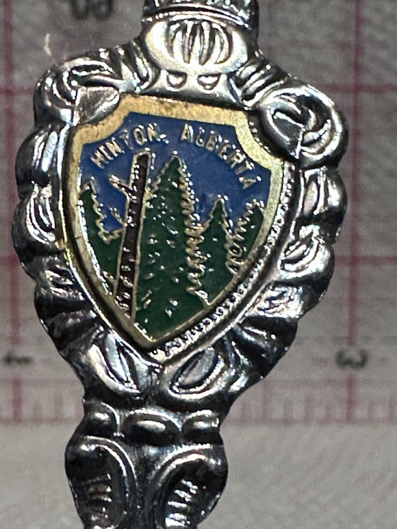 Hinton Alberta Spruce Trees  Souvenir Spoon