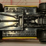 Yellow Corn Flakes Monte Carlo Kelloggs ©2000 Hot Wheels Diecast Car FI