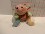 Sammy Multi Coloured Bear Ty Beanie babies Plush Stuffed Toy AA
