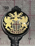 London England Coat of Arms Silver Plated  Souvenir Spoon
