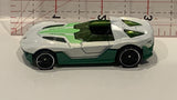 White Yur So Fast Hot Wheels Toy Diecast Car