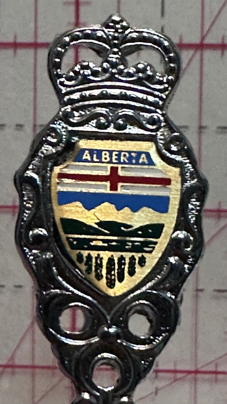 Boyle Alberta Crest Emblem Alberta Souvenir Spoon