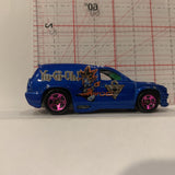 Blue Yu-Gi-Oh! Fandango ©2001 Hot Wheels Diecast Car FI