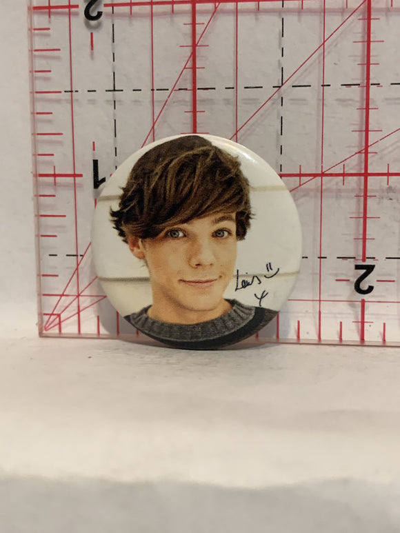 One Direction Louis Teen Idol Button Pinback