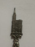 Strasboury France Cathedral Souvenir Spoon