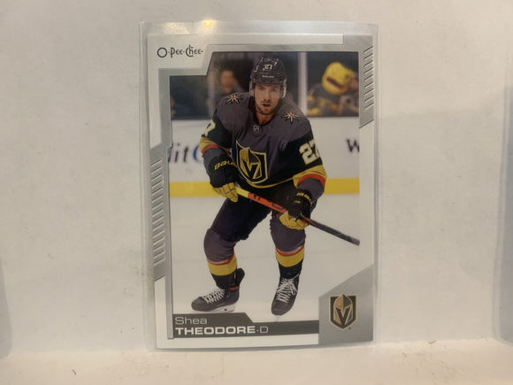 #140 Shea Theodore Vegas Golden Knights 2020-21 O-PEE-CHEE Hockey Card MQ