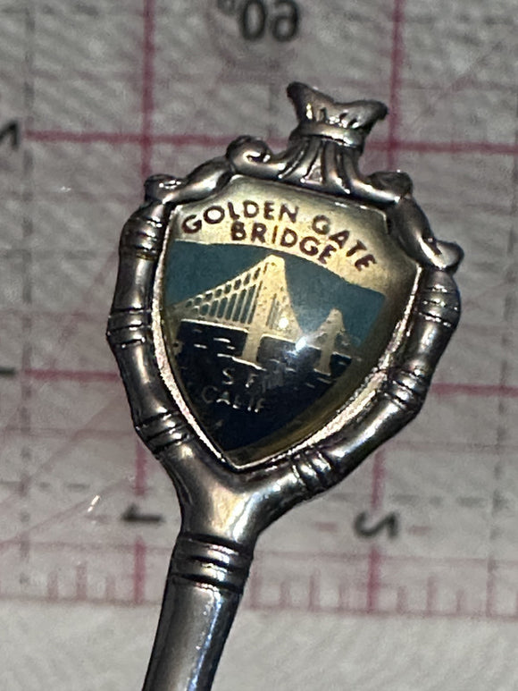 Golden Gate Bridge San Francisco California Shovel  Souvenir Spoon