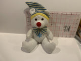 White Snowflake Polar Bear Kellytoy Plush Stuffed Toy AA