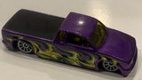 Purple Steel Flame Hot Wheels Toy Diecast Car