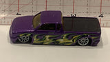 Purple Steel Flame Hot Wheels Toy Diecast Car