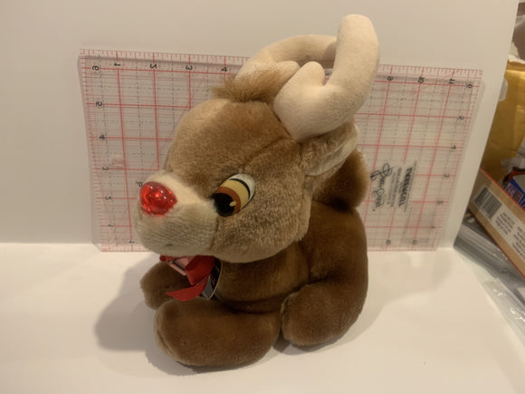 Rudolph Reindeer Duracell Plush Stuffed Toy AA