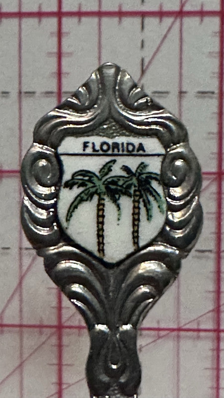 Florida Palm Trees DAJ Florida Souvenir Spoon