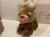 Rudolph Reindeer Duracell Plush Stuffed Toy AA