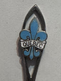 Quebe Bmco Silverplated Quebec Souvenir Spoon