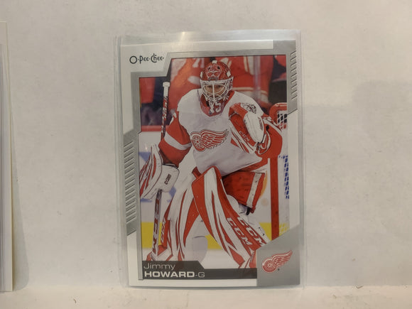#448 Jimmy Howard Detroit Red Wings 2020-21 O-PEE-CHEE Hockey Card MQ