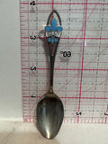 Quebe Bmco Silverplated Quebec Souvenir Spoon