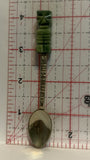 Mexico Green Idol Souvenir Spoon