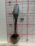 Quebe Bmco Silverplated Quebec Souvenir Spoon