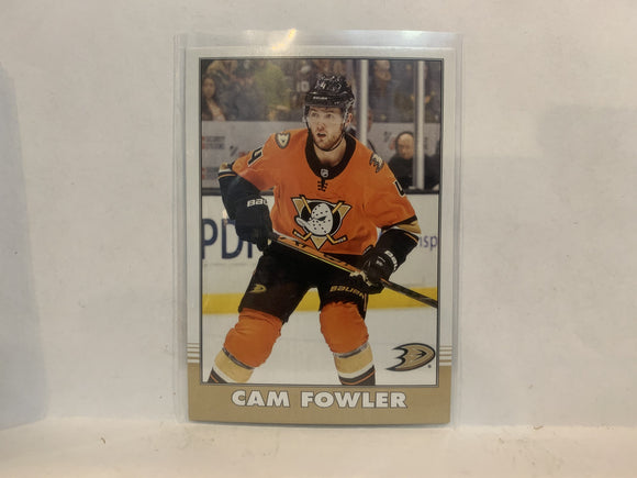 #96 Cam Fowler Anaheim Ducks 2020-21 O-PEE-CHEE Hockey Card MQ