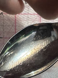 Niagara Falls Ontario Mounted Police  Souvenir Spoon