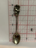 Caroline Alberta Wild Rose Flower Souvenir Spoon