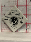 Quikcard Edmonton Minor Hockey Week All Events Pass 2004 Button Pinback