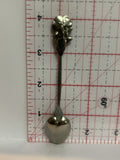 Caroline Alberta Wild Rose Flower Souvenir Spoon