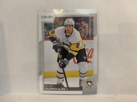 #430 Brian Dumoulin Pittsburgh Penguins 2020-21 O-PEE-CHEE Hockey Card MQ