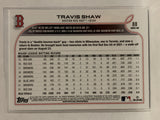 #88 Travis Shaw Boston Red Sox 2022 Topps Series One Baseball Card MLB