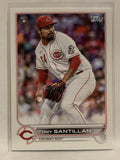 #111 Tony Santillan Rookie Cincinnati Reds 2022 Topps Series One Baseball Card MLB