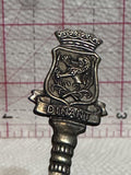 Dinant Belgium Crest Emblem  Souvenir Spoon