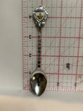 Morris Manitoba Canada Maple Leaf Souvenir Spoon