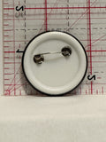 Girl Skull Button Pinback