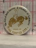 City of Swift Current Chamber of Commerce Frontier City Button Pinback