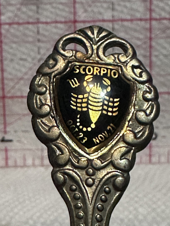 Scorpio Oct 23 Nov 21 Horoscope  Souvenir Spoon