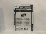 #556 Team Checklist Carolina Hurricanes 2020-21 O-PEE-CHEE Hockey Card MQ