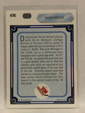 #470 David Harlock World Junior Champions 1990-91 Upper Deck Hockey Card NHL