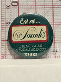 Eat at Sandi's Steak Cajun & Fresh Seafood Button Pinback