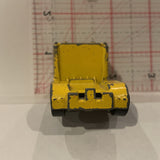 Yellow Semi Truck ©1986 Hot Wheels Diecast Car FJ