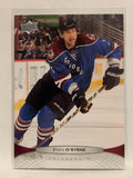 #156 Ryan O'Byrne Colorado Avalanche 2011-12 Upper Deck Series One Hockey Card NHL