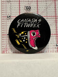 Canada's Fitweek 1989 Button Pinback