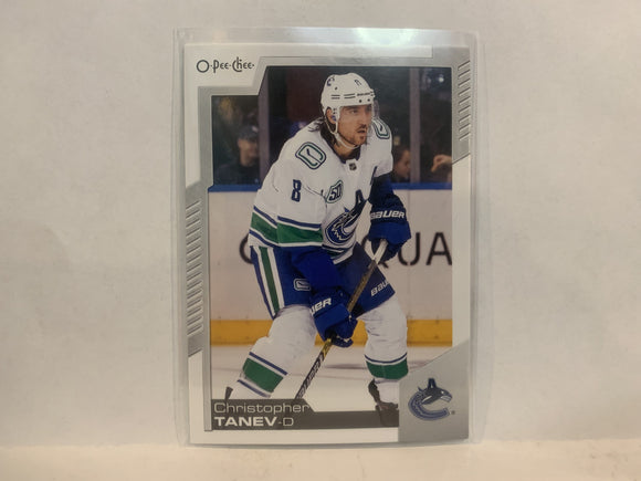 #210 Christopher Tanev Vancouver Canucks 2020-21 O-PEE-CHEE Hockey Card MR