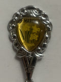March Jonquil Flower Souvenir Spoon