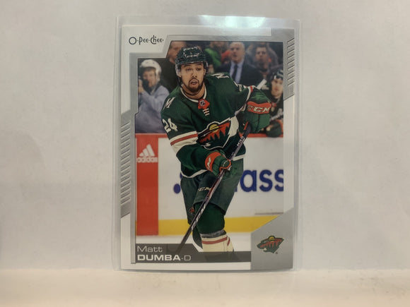 #153 Matt Dumba Minnesota Wild 2020-21 O-PEE-CHEE Hockey Card MR