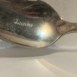 Bunko Alberta Wild Rose Collectable Souvenir Spoon DX