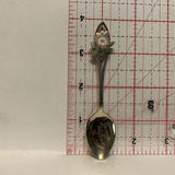 Calgary Alberta Wild Rose Flower Collectable Souvenir Spoon AS