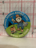 Klondike National Historic Sites Dawson City Yukon Button Pinback