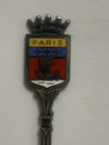 Paris France Crest Emblem Souvenir Spoon
