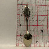 Calgary Alberta Wild Rose Flower Collectable Souvenir Spoon AS